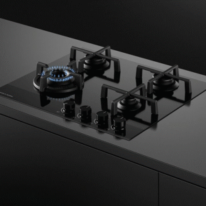 Fisher & Paykel CG604DNGGB4 60cm 4 Burner Gas Hob