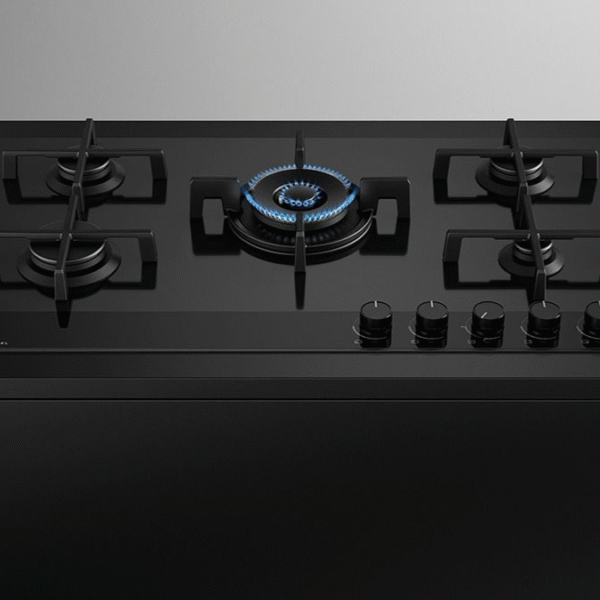 Fisher & Paykel CG905DLPGB4 90cm 5 Burner LPG Gas Hob