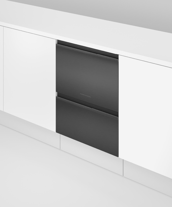 Fisher & Paykel DD60D4HNB9 Built In Double Dishdrawer