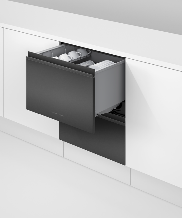 Fisher & Paykel DD60D4HNB9 Built In Double Dishdrawer