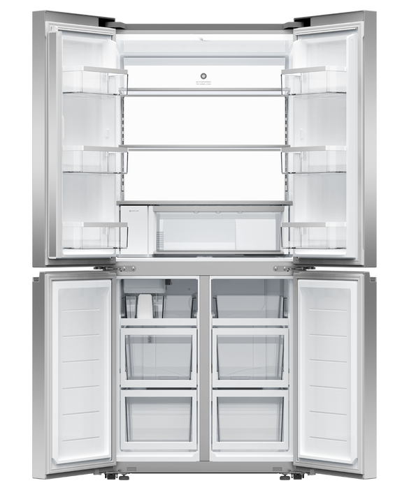 Fisher & Paykel RF500QNUX1 Freestanding Quad Door Fridge Freezer