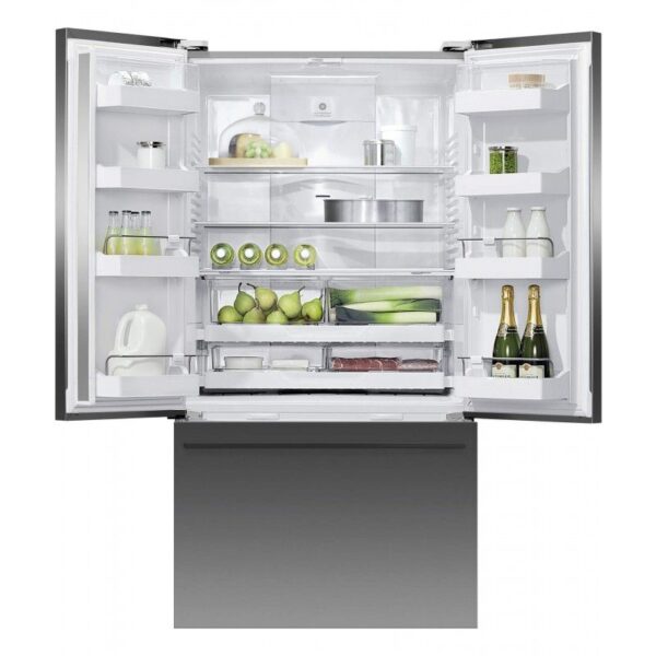 Fisher & Paykel RF540ADUB6 Freestanding French Door Fridge Freezer - 2