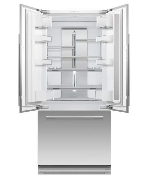 Fisher & Paykel RS80A3 Built In French Door Fridge Freezer