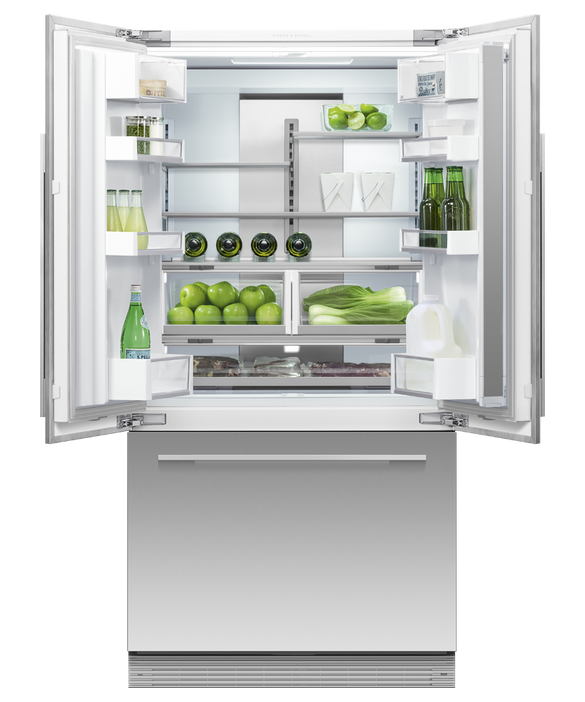 Fisher & Paykel RS90A3 Built In French Door Fridge Freezer