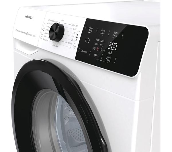 HISENSE WFGE10141VM 10kg 1400rpm Freestanding Washing Machine - 2