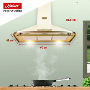 Kaiser A 9315 ElfEm Eco Empire 90cm Chimney Cooker Hood