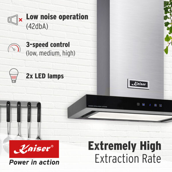 Kaiser AT 6433 Eco Grand Chef 60cm Island Cooker Hood