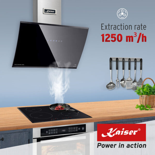 Kaiser AT 6488 Eco Avantgarde Pro 60cm Angled Cooker Hood