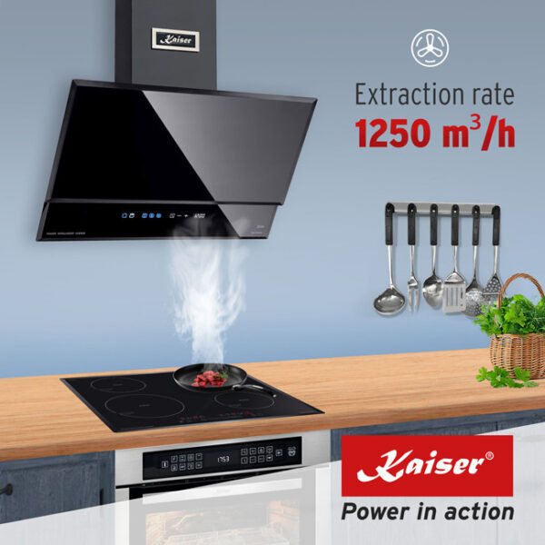 Kaiser AT 7410 F Eco Avantgarde Pro 70cm Angled Cooker Hood