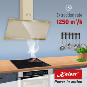 Kaiser AT 9445 ElfAD Art Deco 90cm Angled Cooker Hood