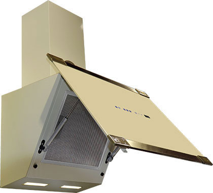 Kaiser AT 9445 ElfAD Art Deco 90cm Angled Cooker Hood