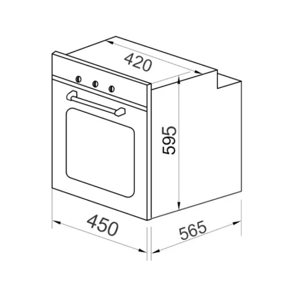 Kaiser EH 4747 Grand Chef Built In Single Oven