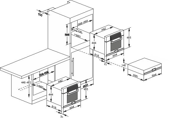 Kaiser EH 6314 GW La Perle 15cm Warming Drawer