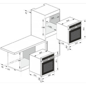 Kaiser EH 6326 Sp Grand Chef Built In Single Oven