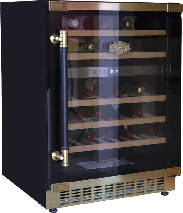 Kaiser K 64750 AD Art Deco Wine Cooler (Black)