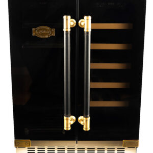 Kaiser K 64800 AD Art Deco Beer & Wine Cooler (Black)