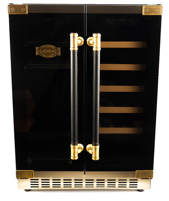 Kaiser K 64800 AD Art Deco Beer & Wine Cooler (Black)