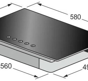 Kaiser KCT 6395 IEm Empire 58cm Induction Hob