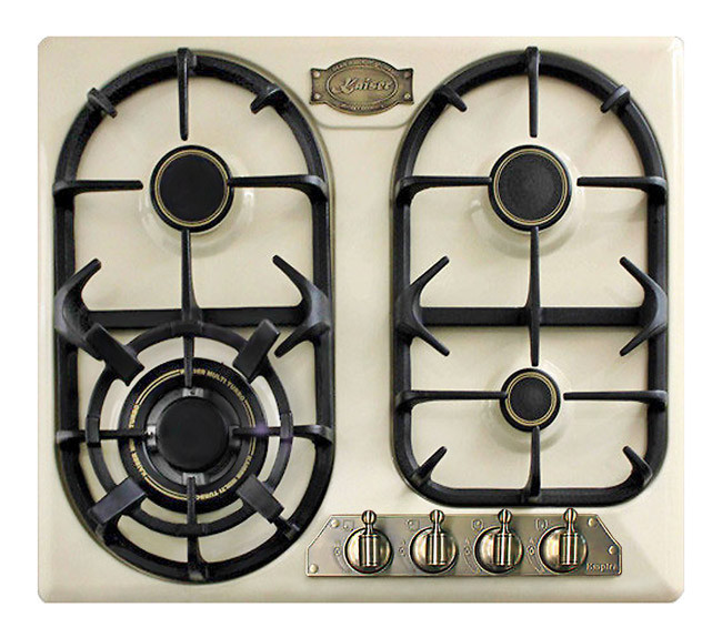 Kaiser Kg 6325 Elfem Turbo Empire 59Cm Gas Hob Ivory/Bronze