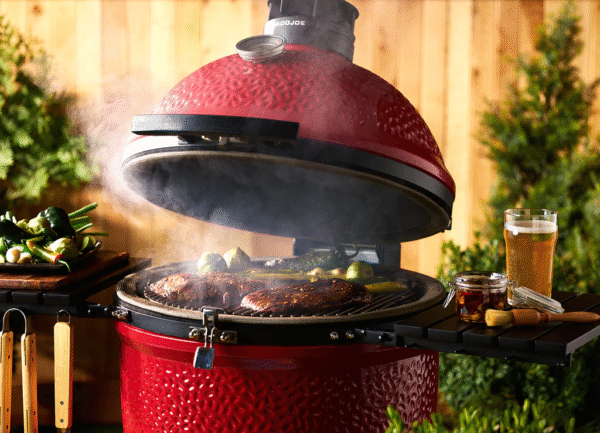Kamado Joe KJ-VOYAPACK-S3 Classic Joe Grill Series 3 Standalone with Voyager Pack