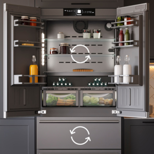 Liebherr ECBNe8870 Premium Plus Integrated American Fridge Freezer