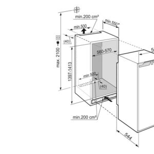Sign 2756 Liebherr SIGN2756 Premium | NoFrost Integrable built-in freezer ...