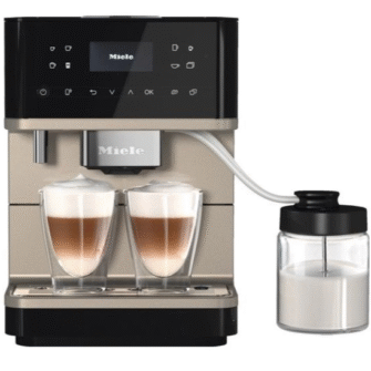 Miele CM6360 Countertop Coffee Machine in Black Steel