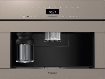 Miele CVA7440 Built In Coffee Machine in Pearl Beige