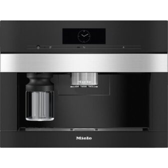 Miele CVA7845 Built In Coffee Machine in Clean Steel