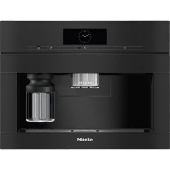 Miele CVA7845 Built In Coffee Machine in Obsidian Black