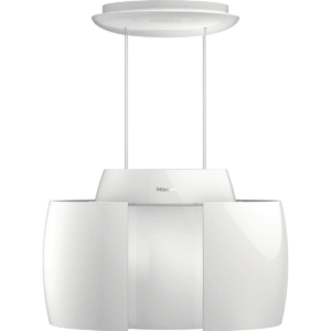 Miele DA7378D Island Extractor Hood in Brilliant White
