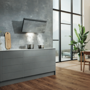 Miele DAH4970 Sienna 90cm Wall Extractor Hood in Concrete