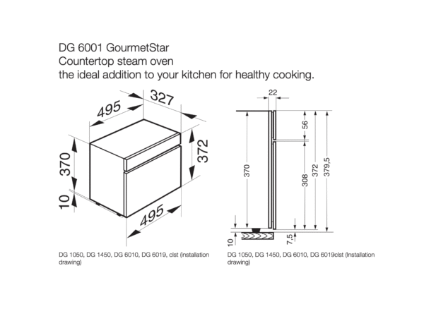 Miele DG6001 GourmetStar Countertop Steam Oven - 4