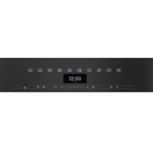 Miele DGC7440 HC Pro Built In Steam Combi Oven in Obsidian Black