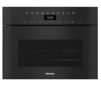 Miele DGC7440 HCX Pro Built In Steam Combi Oven in Obsidian Black