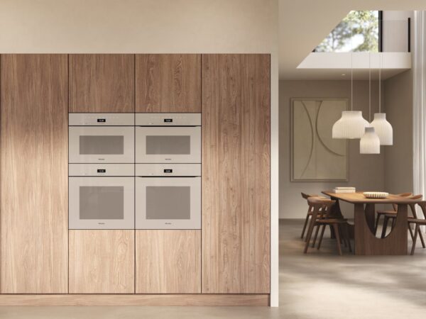 Miele DGC7460 HCX Pro Built In Steam Combi Oven in Pearl Beige