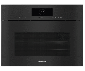 Miele DGC7840 HCX Pro Built In Steam Combi Oven in Obsidian Black