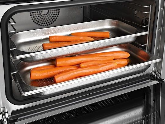 Miele DGC7840 HCX Pro Built In Steam Combi Oven in Obsidian Black