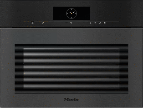Miele DGC7840 HCX Pro Built In Steam Combi Oven in Matt Black