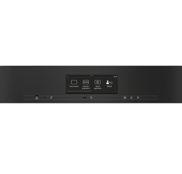 Miele DGC7845 HC Pro Built In Steam Combi Oven in Obsidian Black