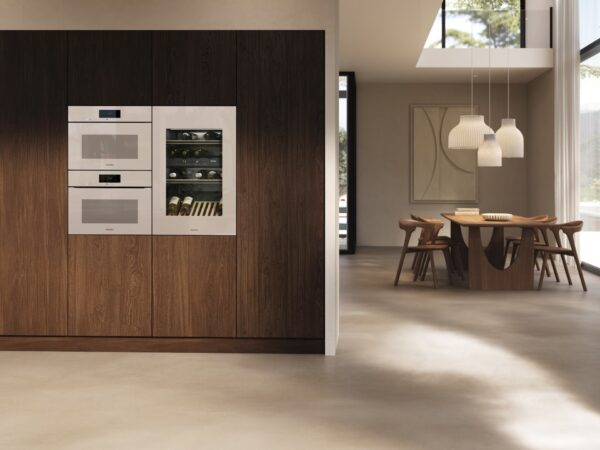 Miele DGC7845 HCX Pro Built In Steam Combi Oven in Pearl Beige