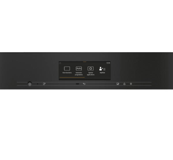 Miele DGC7860 HC Pro Built In Steam Combi Oven in Obsidian Black