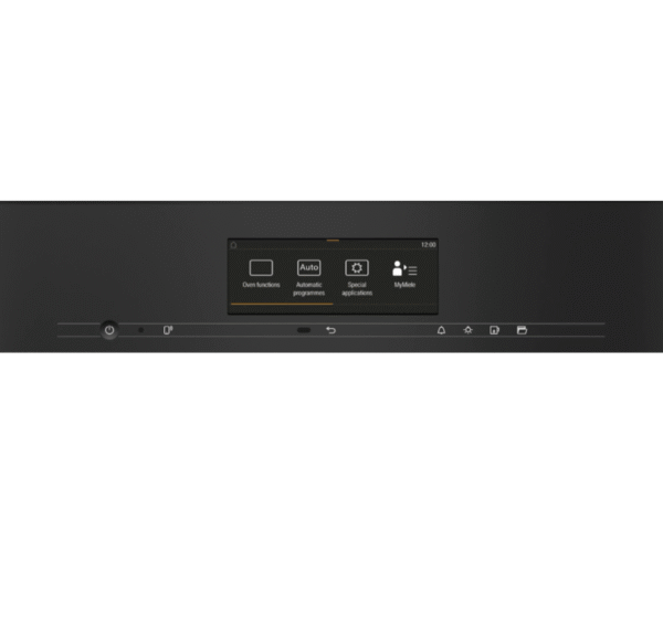 Miele DGC7860 HCX Pro Built In Steam Combi Oven in Obsidian Black