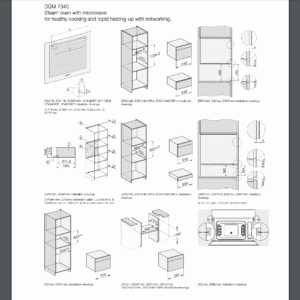 Miele DGM7340 Built In Steam Oven & Microwave