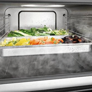 Miele DGM7440 Built In Steam Oven & Microwave in Obsidian Black