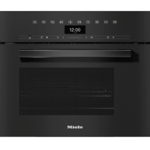 Miele DGM7440 Built In Steam Oven & Microwave in Obsidian Black