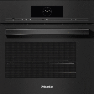 Miele DGM7840 Built In Steam Oven & Microwave in Obsidian Black