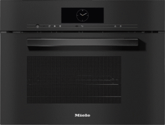 Miele DGM7840 Built In Steam Oven & Microwave in Obsidian Black