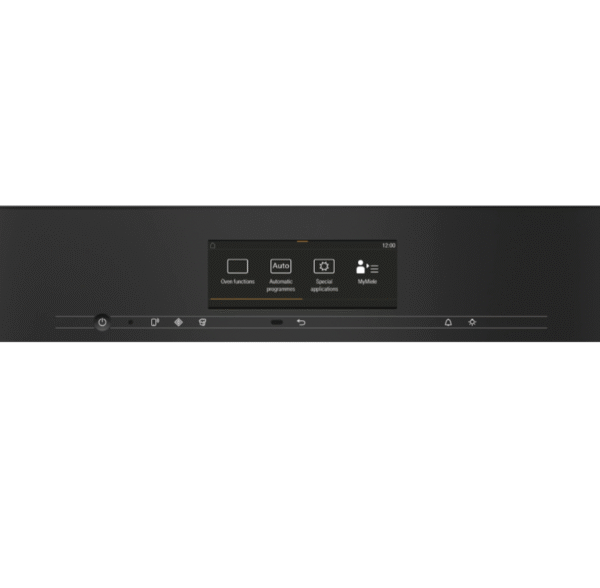 Miele DGM7845 Built In Steam Oven & Microwave in Obsidian Black