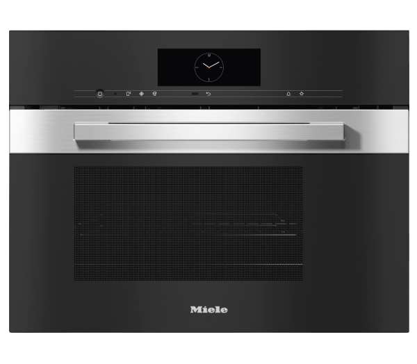 Miele DGM7845 Built In Steam Oven & Microwave in Clean Steel